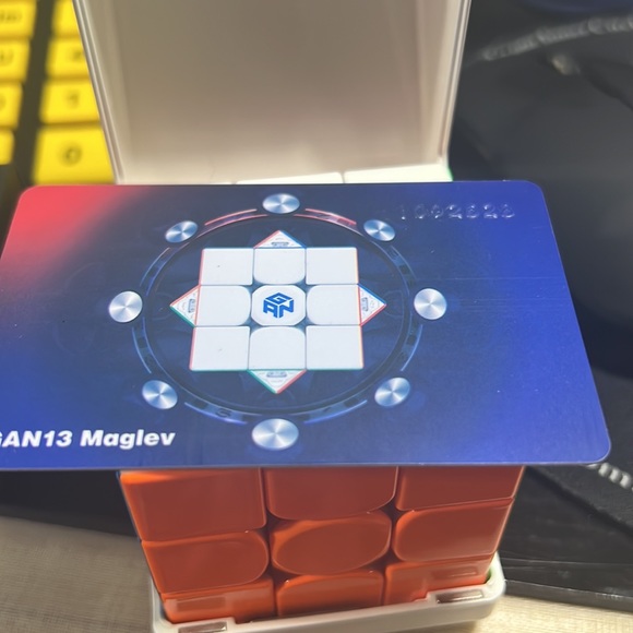 NIB Gan 13 Maglev FX Magnetic Speed Cube With Box, instructions, And Pouch - Picture 4 of 8